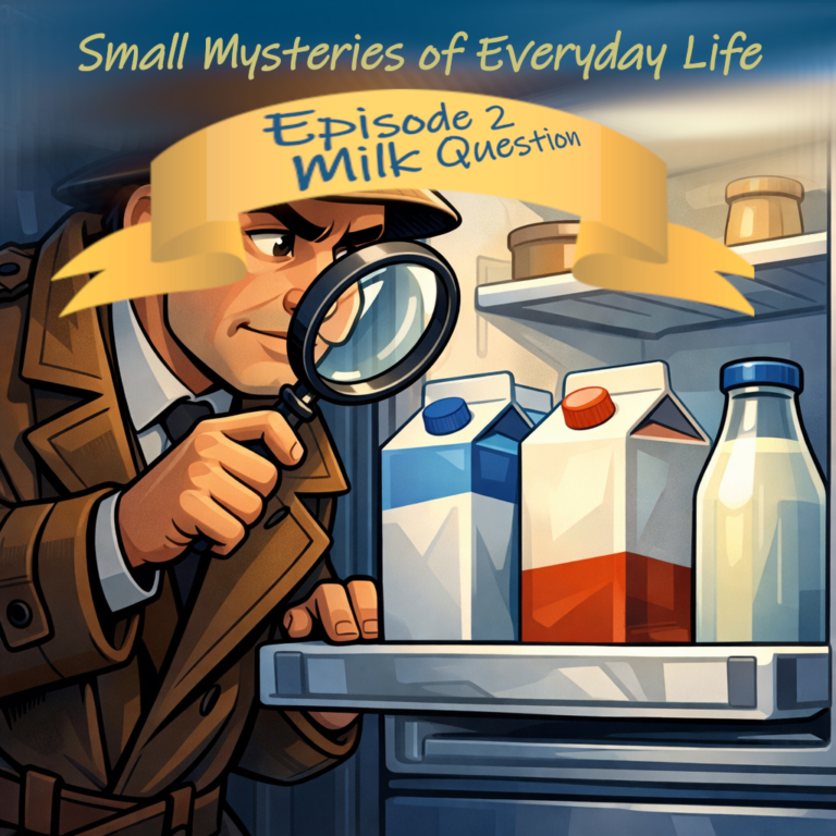 milk discovery illustration